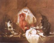 Jean Baptiste Simeon Chardin The Ray Spain oil painting artist